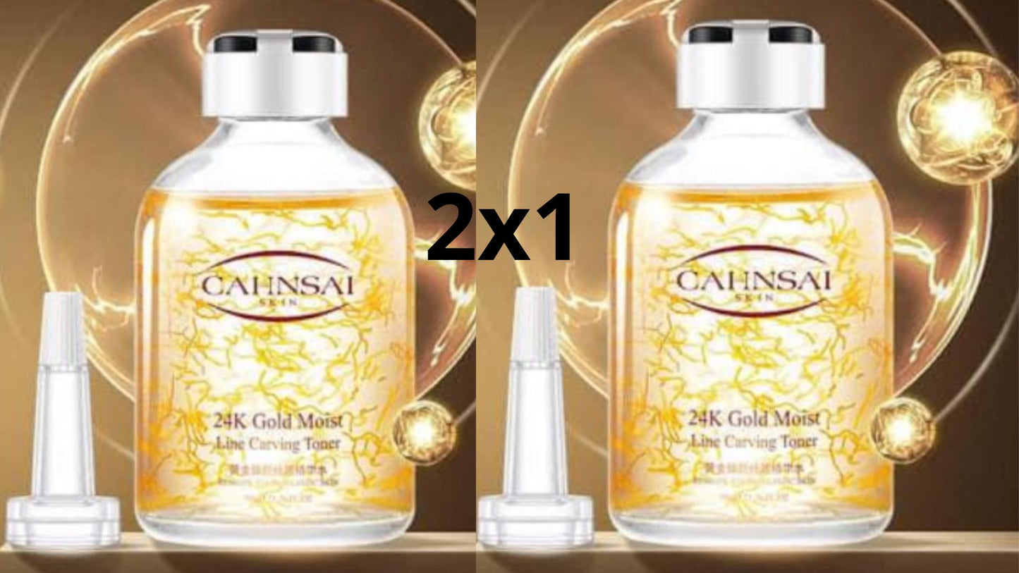 🥇SUPER OFERTA 2x1 Serum de oro 24K gold con asido hialuronico🤩