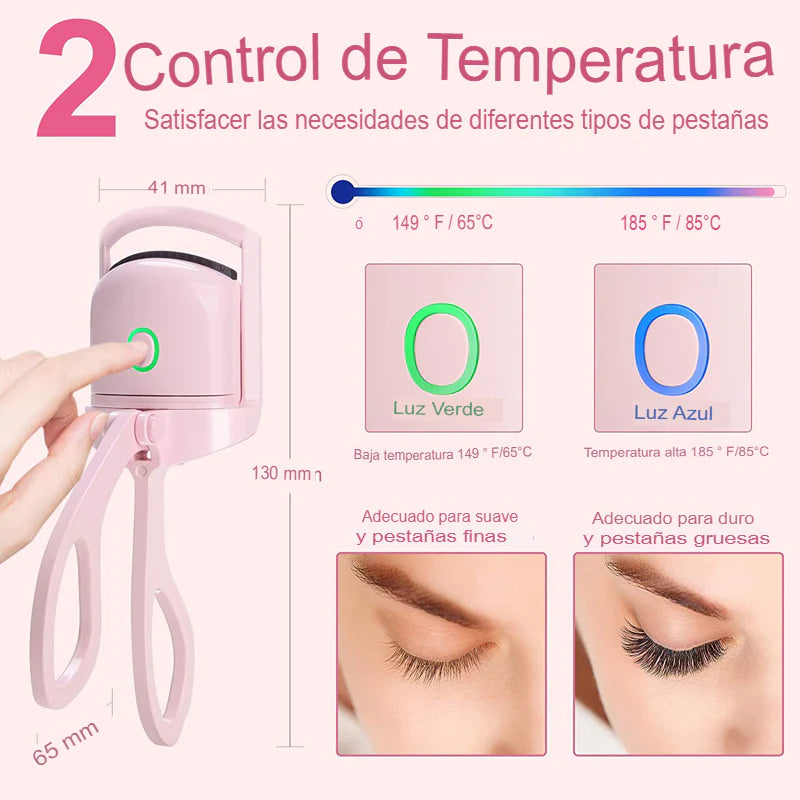 RIZADOR DE PESTAÑAS ELÉCTRICO-EYELASH CURLER ®