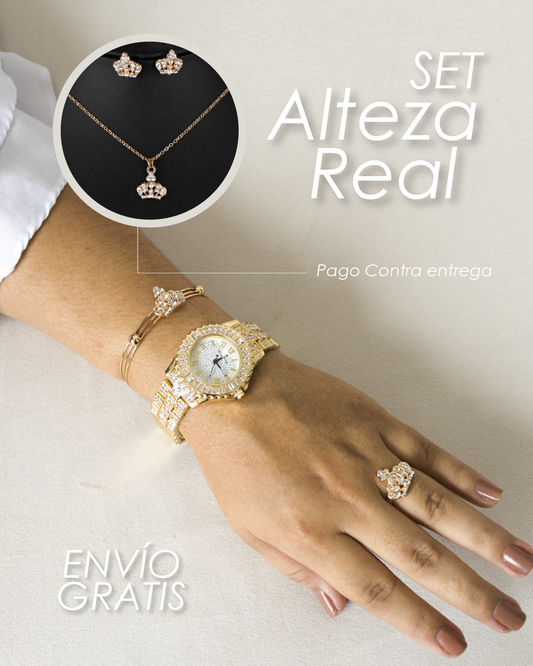 SET ALTEZA REAL 5 PIEZAS👑✨