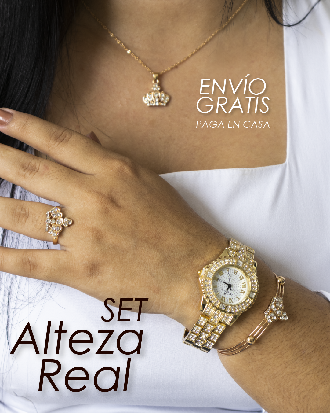 SET ALTEZA REAL 5 PIEZAS👑✨